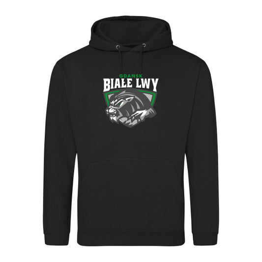 Czarna bluza Białe Lwy Gdańsk