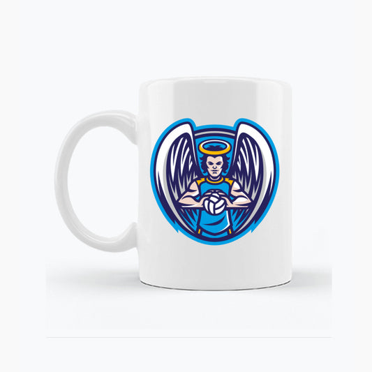 Biały kubek CUK Anioły Toruń