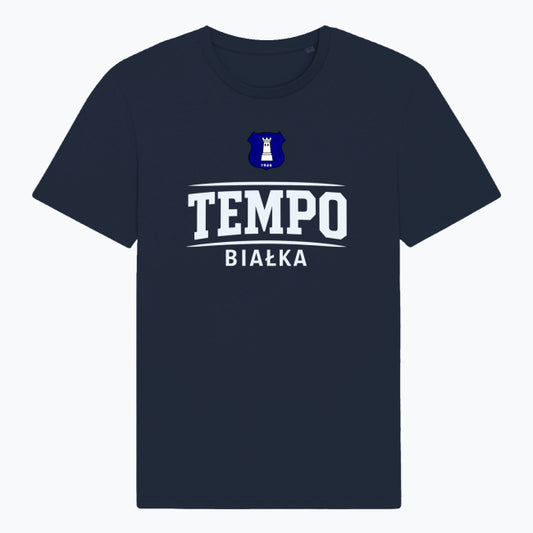 Ciemny t-shirt Tempo Białka